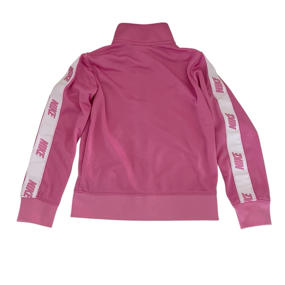 Nike Kids Pink Matching Set Zip Up Tracksuit with Logo Accents Girls 4 XS - Picture 5 of 14